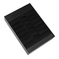 Paperflow sorteersysteem voor bureauladen, zwart