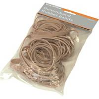 RUBBER BANDS ASSORTED SIZES 100G