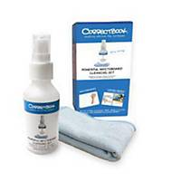 Correctbook kit de nettoyage, spray nettoyant et chiffon microfibre