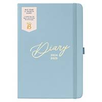 SS24 17 Month Mid Year Diary - Blue