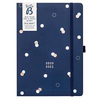 BUSY B Day A Page Academic Diary A5 Navy