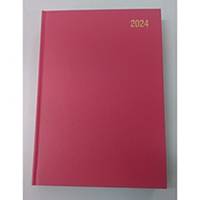 Lyreco A5 Diary Deep Pink - Page a Day