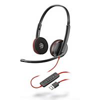 Poly Blackwire 3220 Dual Wired Headset