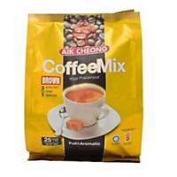 Aik Cheong Coffee Mix 3 in 1  Brown - Pack of 25