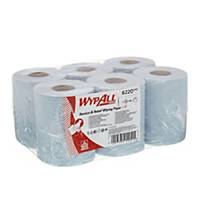 WypAll Reach Airflex Centerfeed poetsdoek, blauw, 280 vellen, per 6 rollen