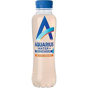 Mineralwasser Aquarius Magnesium und Blutorange, Packung à 12 Flaschen