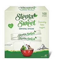 Crystal Stick Stevia Sweet 2g, package of 100 pcs