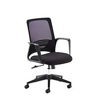 Toto Mesh Back Operators Chair With Arms Black - Excludes Northern Ireland