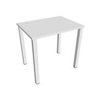 Pracovný stôl Hobis UE 800, 80 x 60 cm, biely