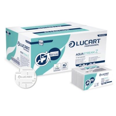 Lucart Strong Z-Fold 2-Ply Paper Towel White - Pack of 3630