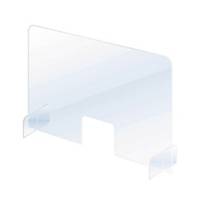 Franken SSW8570 védőfal, plexiüveg, 85 x 70 x 24,6 cm