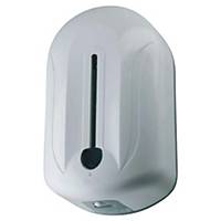 Distributeur automatique de savon liquide JVD Saphir - 1,1 L - blanc