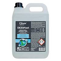 Płyn dezynfekująco-myjący CLINEX Dezofast, 5 l