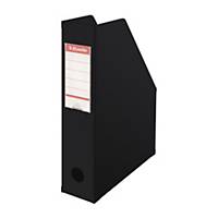 Esselte PVC Foldable Magazine File Black