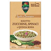 Risotto pronto con zucchine, spinaci e quinoa Gallo - 175 g