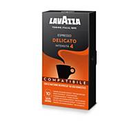 Caffè Espresso Delicato Lavazza compatibile Nespresso - conf. 10 capsule