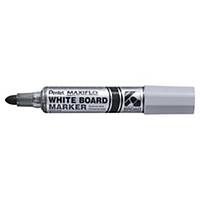 Pentel MWL5W Maxi Flo Whiteboard Marker Black - Box of 12