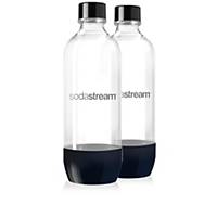 Bottiglia SodaStream, 840-1000ml, confezione da 2 pz., nero