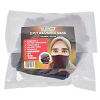 Kleenso Reusable Mask (Strap/ tie on) - assorted color (pack of 5)