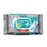 Ultra compact anti bacterial wipes - pack of 100