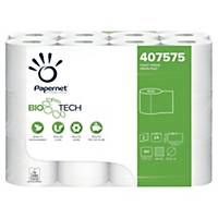 Papier toilette Papernet Bio Tech - écolabel - 2 plis - blanc - 24 rouleaux