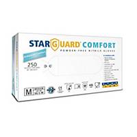 STARGUARD® COMFORT Einweg-Nitril-Handschuhe, Größe S, 250 Stück