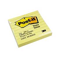 Post-it 報事貼 630 黃色單行便條紙 3吋 x 3吋