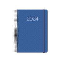 Agenda Dohe Newport - día página - 140 x 200 mm - azul