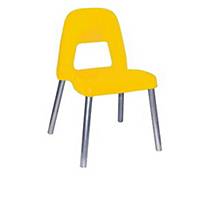 §Sedia per bambini CWR Piuma h 31 cm giallo