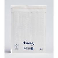 Lyreco White Bubble Envelope 180 x 260mm D/1 - Pack of 100