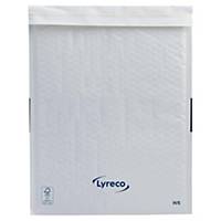 Lyreco papieren luchtkussenenveloppen, 270 x 360 mm, wit, pak van 100 stuks