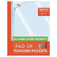 Pack de 60 micas Oxford Quick in - A4 - PP - 80 μ