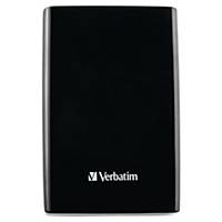 Verbatim portable hard drive, 2TB, black