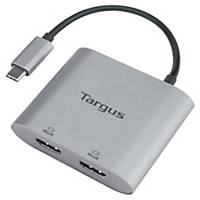 USB-C pour l’adaptateur HDMI Targus, jusqu’à 4K à 30Hz, argenté