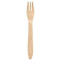 Bestik Duni gafler, voksbehandlet, 19 cm, pose a 100 stk.
