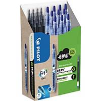 Pilot B2P Gel 10 pens + 10 Refills Value Pack Blue