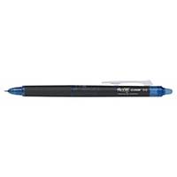 Pilot FriXion Clicker intrekbare gel roller pen, fijn, blauwe gel-inkt