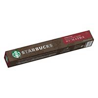 Café Starbucks - espresso sumatra - Pacote de 10 doses