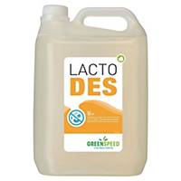 Disinfettante Greenspeed Lacto Des, 5 litri, biodegradabile