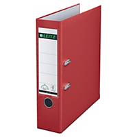 Leitz 180° Polypropylene A4 , 80mm Spine, Lever Arch File Red