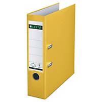 Leitz 180° Polypropylene A4 , 80mm Spine, Lever Arch File Yellow