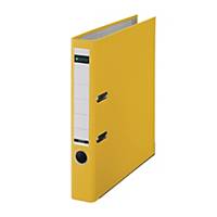 Leitz 180° PP Lever Arch File A4 52mm Yellow