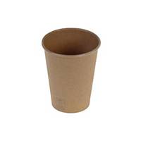 Bicchiere da caffé Kraft PLA 3dl, 100 materie prime rinnovabili, pacco da 50