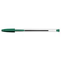 Ballpoint pen BiC Cristal, line width 0,32 mm, green
