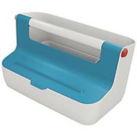 Storage box Leitz Cosy Mobile, with handle, blue
