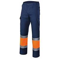 Pantalón Bicolor Atla Visbilidad - 156 - naranja/azul - talla - 2xl