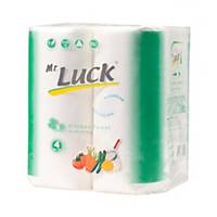 Mr. Luck 2層廚房萬用紙 - 4卷裝