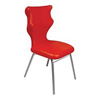 Krzesło ENTELO Classic, rozmiar 4, czerwone