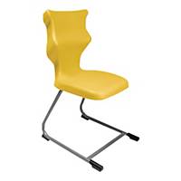 Krzesło ENTELO C-line, rozmiar 3, żółte
