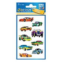 AVERY 53882 STICKERS CARS